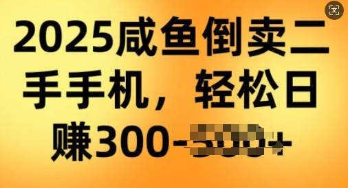 2025闲鱼倒卖二手手机，高客单，高利润，轻松日入3张-时笙的博客